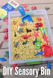 Occupational therapy activity-  sensory bins